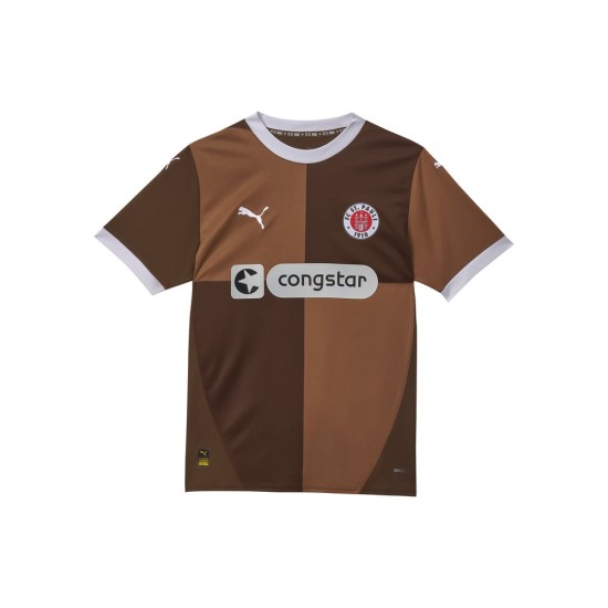 Men's FC St. Pauli 2024/25 Home Shirt Men's FC St. Pauli 2024/25 Home Shirt