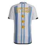 Argentina Champions Player Version Home Jersey World Cup 2022 - 3 Stars