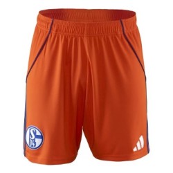 Women's FC Schalke 04 2025/26 Third Shorts - Orange