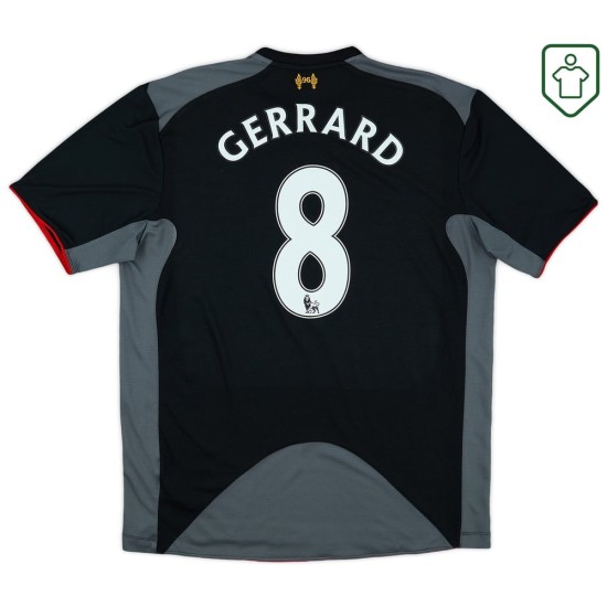 Men's Liverpool 2012/13 Away Retro Shirt Gerrard #8