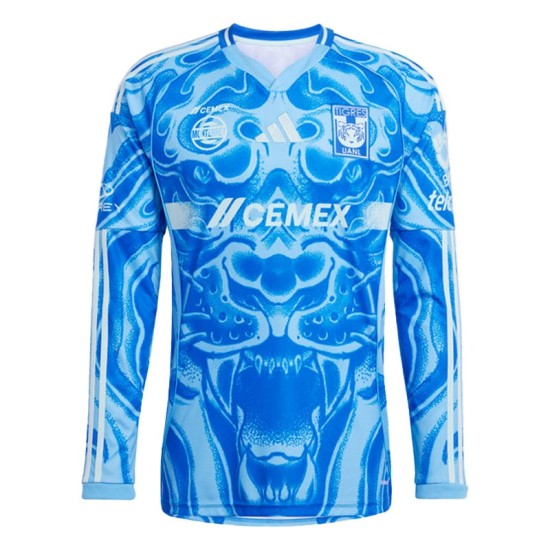 Women's Tigres UANL 2025/26 Away Long Sleeve Shirt Women's Tigres UANL 2025/26 Away Long Sleeve Shirt