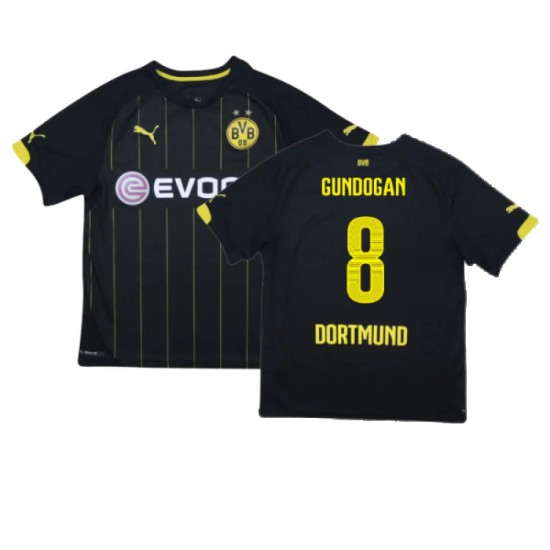 Kid's GUNDOGAN BVB Borussia Dortmund 2015/16 Away Shirt Kid's GUNDOGAN BVB Borussia Dortmund 2015/16 Away Shirt