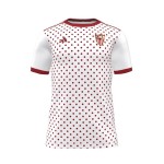 Kid's Sevilla FC 2025/26 Third Pre Match Shirt - White Kid's Sevilla FC 2025/26 Third Pre Match Shirt - White