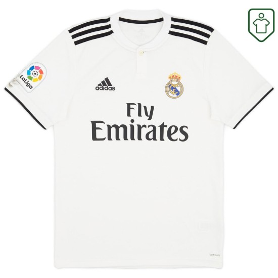 Men's Real Madrid 2018/19 Home Retro Shirt Men's Real Madrid 2018/19 Home Retro Shirt