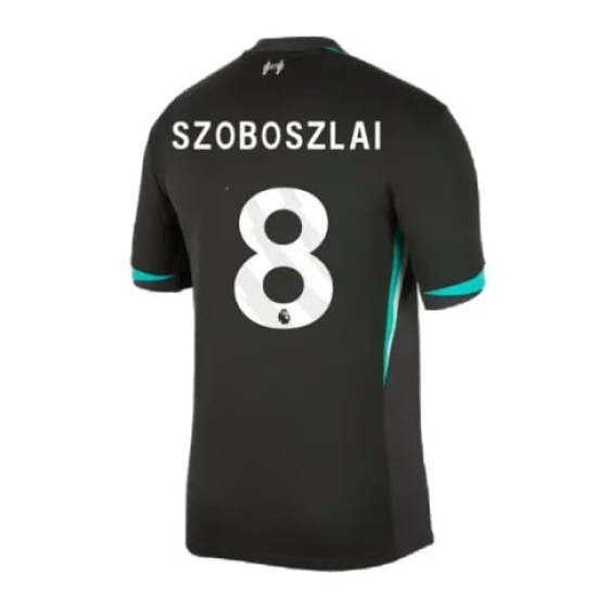Men's SZOBOSZLAI Liverpool 2024/25 Away Shirt Men's SZOBOSZLAI Liverpool 2024/25 Away Shirt
