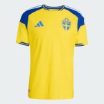 Kid's Sweden 2026 Home Authentic World Cup Shirt Kid's Sweden 2026 Home Authentic World Cup Shirt