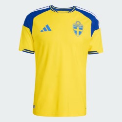 Men's Sweden 2026 Home Authentic World Cup Shirt