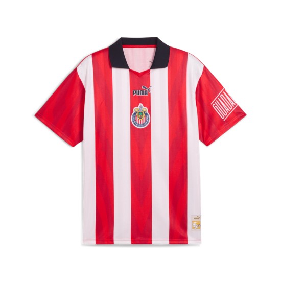 Women's Guadalajara Chivas 2025 Street Retro Shirt Women's Guadalajara Chivas 2025 Street Retro Shirt