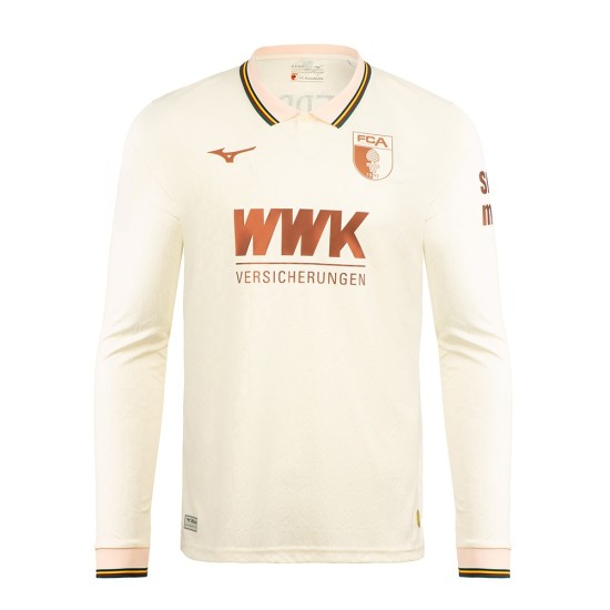 Men's FC Augsburg 2025/26 Special Long Sleeve Shirt - Cream