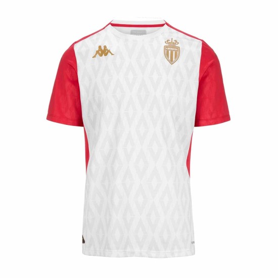 Men's AS Monaco 2024/25 Home Pre Match Shirt