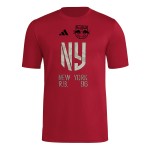 Men's New York Red Bulls 2025 Third Hook AEROREADY Shirt - Red Men's New York Red Bulls 2025 Third Hook AEROREADY Shirt - Red