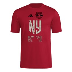 Women's New York Red Bulls 2025 Third Hook AEROREADY Shirt - Red