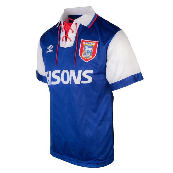 Men's Ipswich Town 1992/94 Home Retro Shirt Men's Ipswich Town 1992/94 Home Retro Shirt