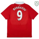 Men's Manchester United 2010/11 Home Retro Shirt Berbatov #9 Men's Manchester United 2010/11 Home Retro Shirt Berbatov #9