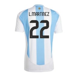 Kid's L.MARTINEZ Argentina 2024 Home Shirt
