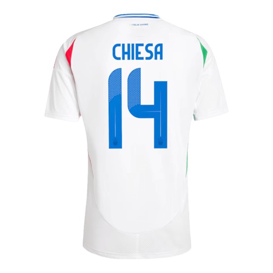 Federico Chiesa #14 Italy Away Jersey EURO 2024 Federico Chiesa #14 Italy Away Jersey EURO 2024