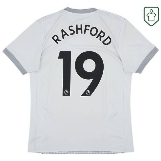 Men's Manchester United 2017/18 Third Retro Shirt Rashford #19 Men's Manchester United 2017/18 Third Retro Shirt Rashford #19