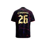 Women's FC Barcelona 2026 Spanish Champions Shirt - Black