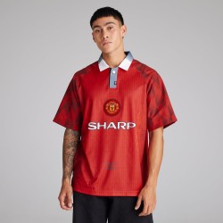 Men's Manchester United 1996/98 Home Retro Shirt