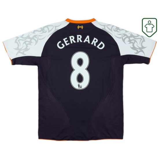 Men's Liverpool 2012/13 Third Retro Shirt Gerrard #8 Men's Liverpool 2012/13 Third Retro Shirt Gerrard #8