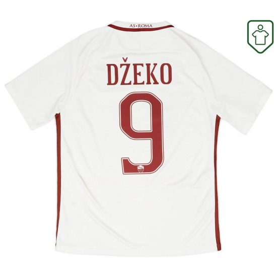 Men's Roma 2016/17 Away Retro Shirt Džeko #9 Men's Roma 2016/17 Away Retro Shirt Džeko #9
