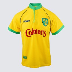 Men's Norwich City 1997/99 Home Retro Shirt