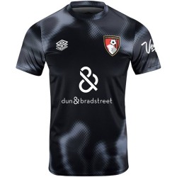 Men's AFC Bournemouth 2024/25 Third Warm Up Shirt - Black