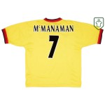 Men's Liverpool 1997/98 Away Retro Shirt McManaman #7