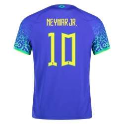 Neymar #10 Brazil Away Jersey World Cup 2022