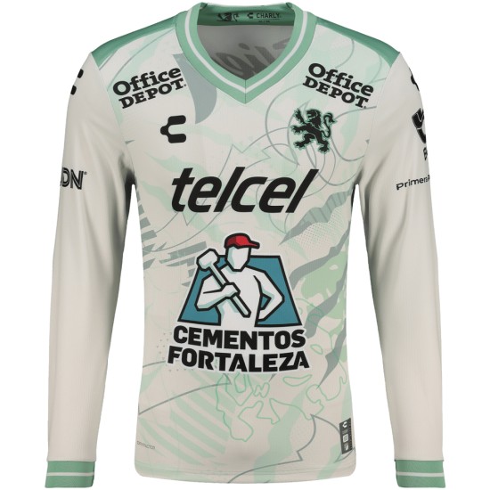 Kid's Club León 2025/26 Away Long Sleeve Shirt