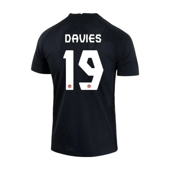 Alphonso Davies #19 Canada Third Jersey World Cup 2022