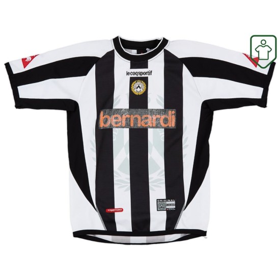 Men's Udinese 2003/04 Home Retro Shirt Men's Udinese 2003/04 Home Retro Shirt