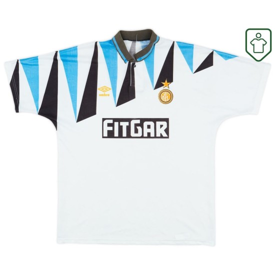 Men's Inter Milan 1991/92 Away Retro Shirt Men's Inter Milan 1991/92 Away Retro Shirt