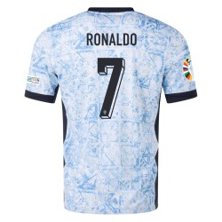 Cristiano Ronaldo #7 Portugal Away Jersey EURO 2024