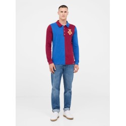 Men's FC Barcelona 1899 Home Long Sleeve Retro Shirt