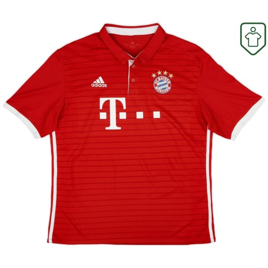 Men's Bayern Munich 2016/17 Home Retro Shirt Men's Bayern Munich 2016/17 Home Retro Shirt