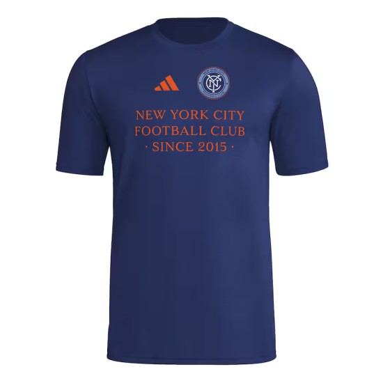 Men's New York City FC 2025 Third Hook AEROREADY Shirt - Navy
