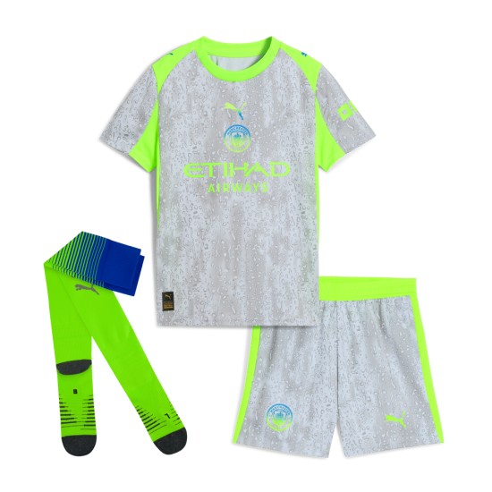Kid's Manchester City 2025/26 Third Kit Kid's Manchester City 2025/26 Third Kit