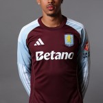 Kid's Aston Villa 2025/26 Home Long Sleeve Shirt Kid's Aston Villa 2025/26 Home Long Sleeve Shirt