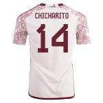 Javier Hernandez Chicharito #14 Mexico Away Jersey World Cup 2022 Javier Hernandez Chicharito #14 Mexico Away Jersey World Cup 2022