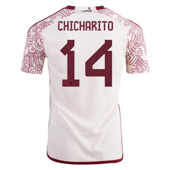 Javier Hernandez Chicharito #14 Mexico Away Jersey World Cup 2022 Javier Hernandez Chicharito #14 Mexico Away Jersey World Cup 2022