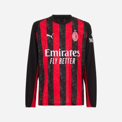 Women's Milan 2025/26 Home Long Sleeve Shirt