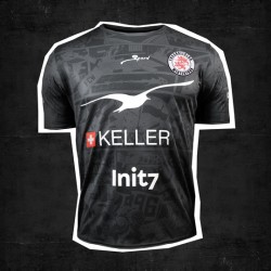 Men's FC Winterthur 2025/26 Away Shirt - Black