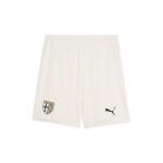 Kid's Parma 2025/26 Home Shorts - White Kid's Parma 2025/26 Home Shorts - White