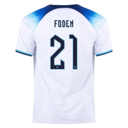 Phil Foden #21 England Home Jersey World Cup 2022