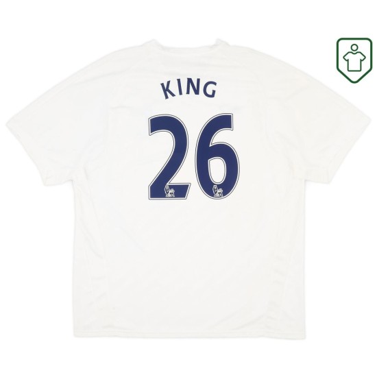 Men's Tottenham Hotspur 2007/08 Home Retro Shirt King #26 Men's Tottenham Hotspur 2007/08 Home Retro Shirt King #26