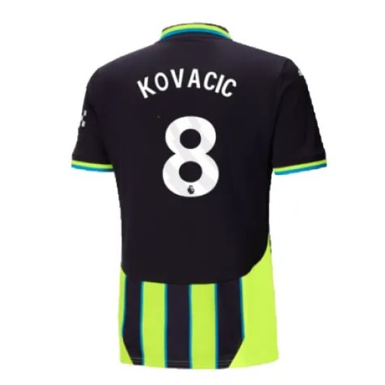 Kid's KOVACIC Manchester City 2024/25 Away Shirt Kid's KOVACIC Manchester City 2024/25 Away Shirt