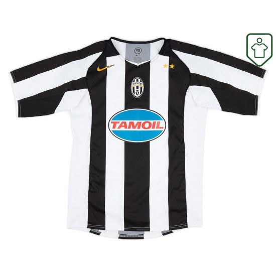 Men's Juventus 2004/05 Home Retro CL Shirt Men's Juventus 2004/05 Home Retro CL Shirt