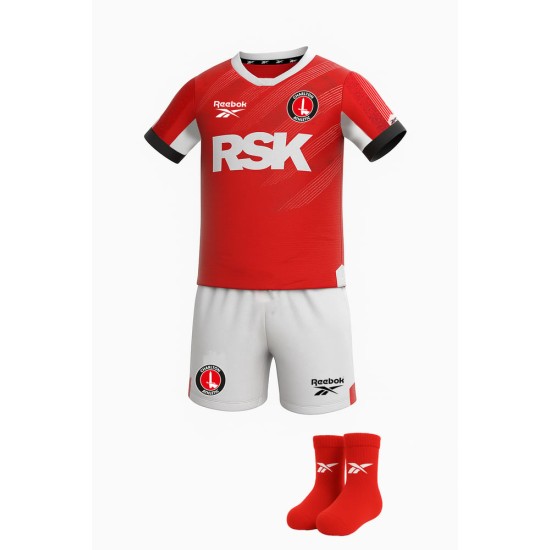 Kid's Charlton Athletic 2025/26 Home Kit Kid's Charlton Athletic 2025/26 Home Kit