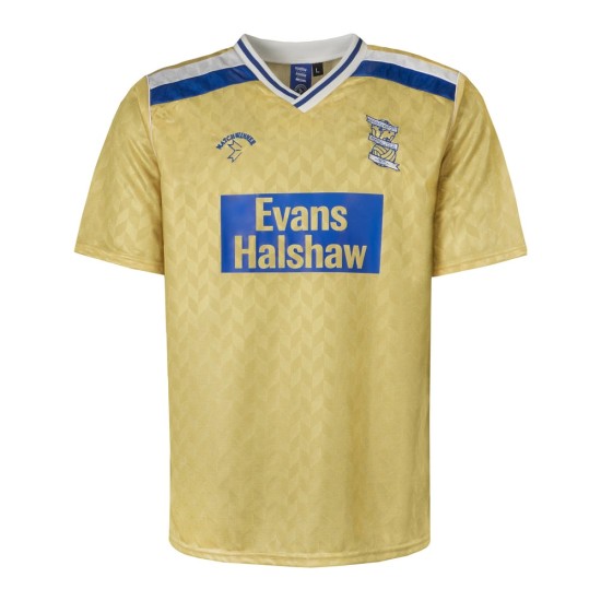 Men's Birmingham City 88/89 Away Matchwinner Evans Halshaw Retro Shirt Men's Birmingham City 88/89 Away Matchwinner Evans Halshaw Retro Shirt